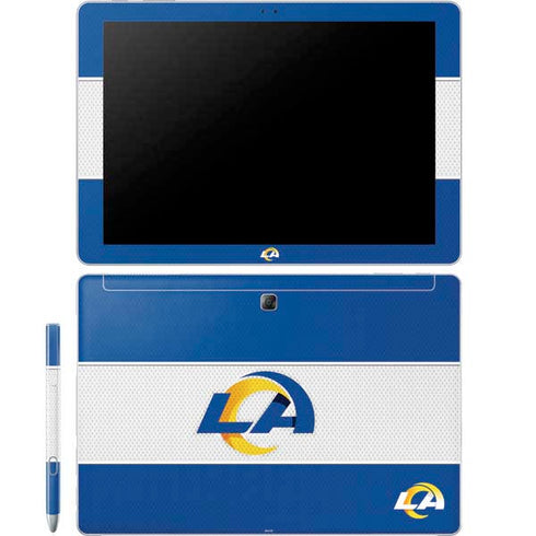 NFL Los Angeles Rams Zone Block Galaxy Book 12in Skin